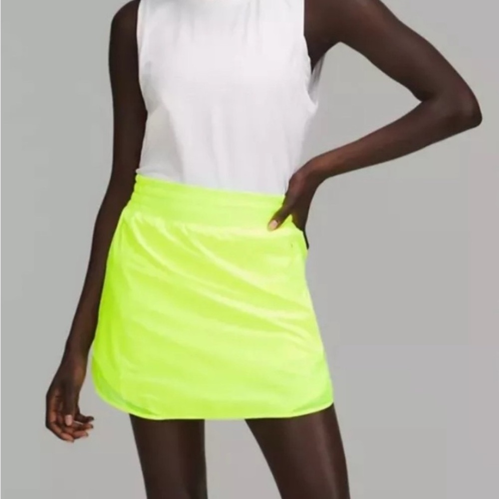 Lululemon yellow skirt